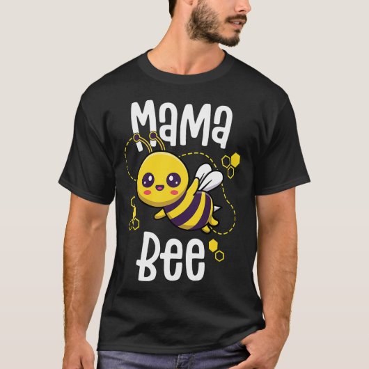 Mama Bee Shirt Family Bee Shirts erster Bee Day Ou (Vorderseite)