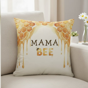 Mama Bee Wabenhonig Tropft Baby Shower Kissen