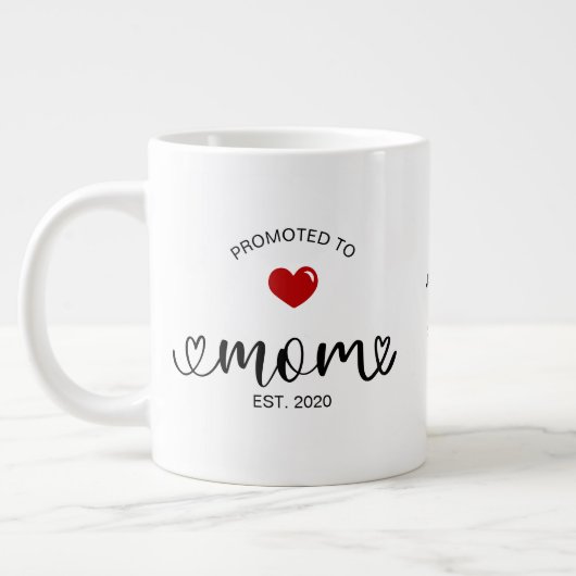 Mama Befördert Zu Mama Jumbo-Tasse (Links)