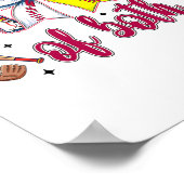 Mama beider Baseball-Mütter Poster (Ecke)