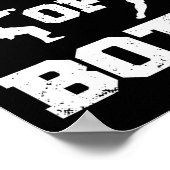 Mama beider Funny Football Karate Mama Poster (Ecke)