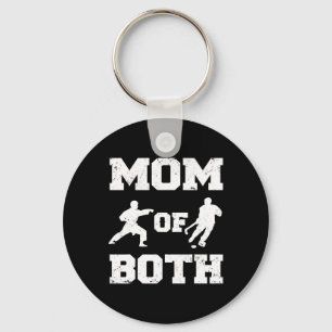 Mama beider Funny Hockey Karate Mama Schlüsselanhänger