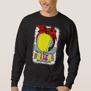 Mama beider Golfplätze belebt Baller Mama L Sweatshirt