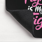 Mama bekämpft Brustkrebs 1 Mousepad (Ecke)