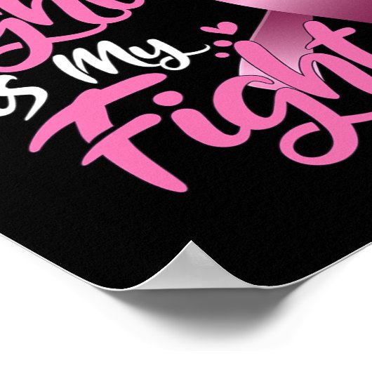 Mama bekämpft Brustkrebs 1 Poster (Ecke)