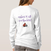 Mama benutzerdefinierbar T-Shirt (Rückseite)