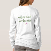 Mama benutzerdefinierbar T-Shirt (Rückseite)