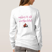 Mama benutzerdefinierbar T-Shirt (Rückseite)