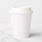 Mama benutzerdefinierter Name & Foto | Papiertasse Pappbecher (Rückseite)