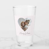 Mama benutzerdefinierter Name & Foto | Personalisi Glas (Vorderseite)