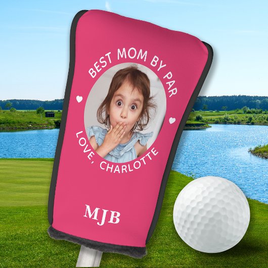 MAMA Benutzerdefiniertes Foto Personalisiert Monog Golf Headcover