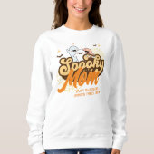Mama benutzerdefiniertes Halloween-Familiensortime Sweatshirt (Vorderseite)