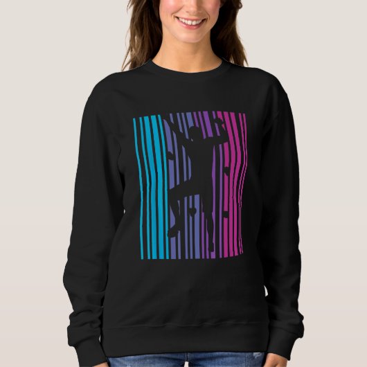 Mama Bergsteigen und Klettern Sweatshirt (Vorderseite)