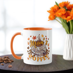Mama besser mit Kaffee Zwei Töne Kaffee Tasse