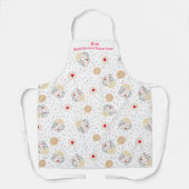 Mama Best Cookie Baker All-over Print-Schürze Schürze (Vorderseite)