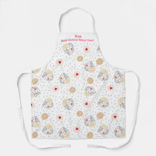 Mama Best Cookie Baker All-over Print-Schürze Schürze