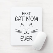 Mama - Beste Katze-Mama aller Zeiten Mousepad (Mit Mouse)