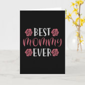 Mama - Beste Mommy-Ever Karte (Gelbe Blume)