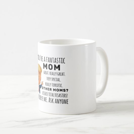 Mama Bestes Geschenk Kaffeetasse (VorderseiteRechts)