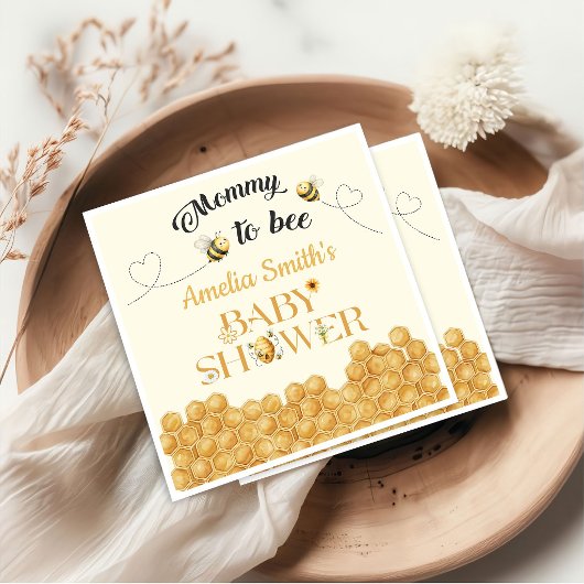 Mama-Biene-Baby-Party Serviette