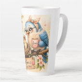 Mama Bird Coffee Latte Tasse (Rechte Ecke)