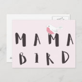 Mama Bird - Niedliche Mama Zitat Postkarte (Vorne/Hinten)