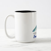 MAMA BIRD ZWEIFARBIGE TASSE (Links)