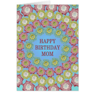 Mama Birthday Crochet Blume