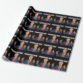 Mama BIRTHDAY DONALD TRUMP WRAPPING PAPIER Geschenkpapier (Ungerollt)
