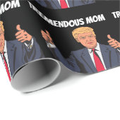 Mama BIRTHDAY DONALD TRUMP WRAPPING PAPIER Geschenkpapier (Rolleneckpunkt)