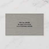 Mama Black Bear mit Cubs Silhouetten | Wildtiere Visitenkarte (Rückseite)