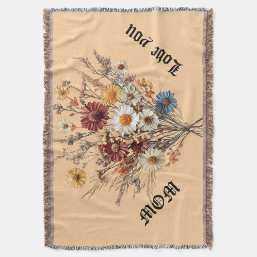 Mama-Blanket Decke (Vorderseite Vertikal)