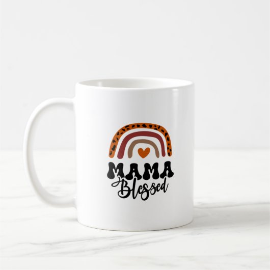 Mama Blessed Kaffeetasse (Links)