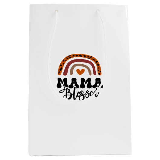 Mama Blessed Mittlere Geschenktüte (Vorderseite)