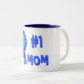 Mama Blue Ribbon Tasse (VorderseiteRechts)