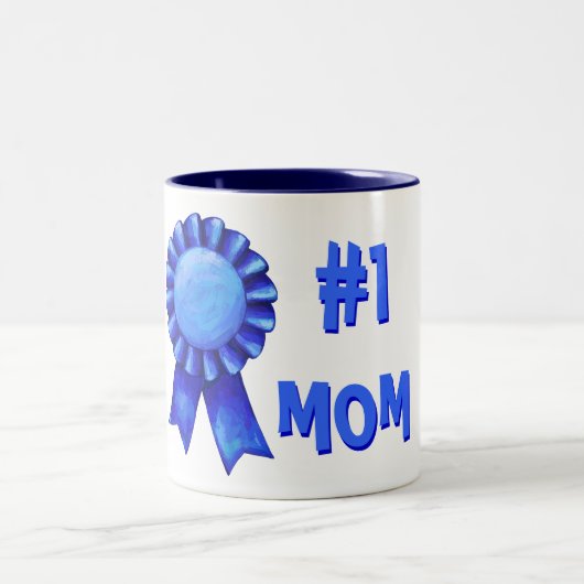Mama Blue Ribbon Tasse (Mittel)