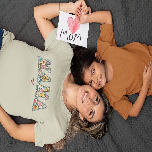 Mama Blume Blumenherz T-Shirt