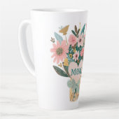 Mama Blume Bouquet Latte Tasse (Linke Ecke)