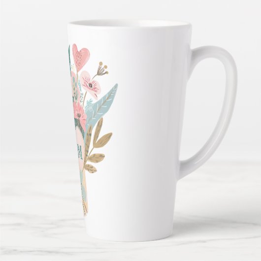 Mama Blume Bouquet Latte Tasse (Rechts)