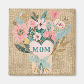 Mama Blume Bouquet Magnet (Vorne)