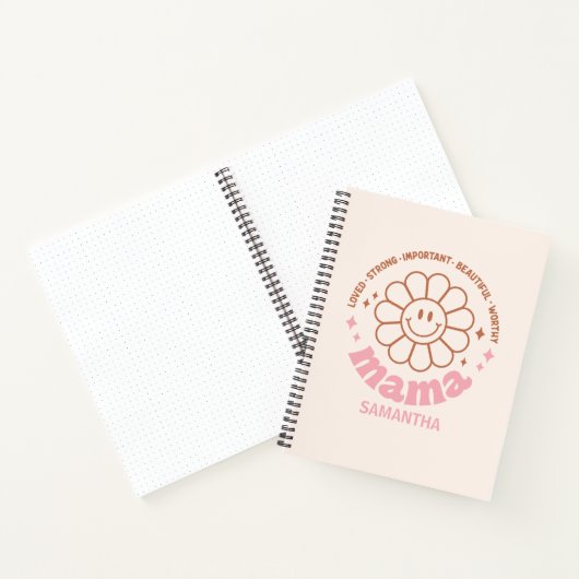 Mama Blume: Geliebt, stark, schön und verdienst Notizblock (Innenseite)