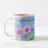 "MAMA" Blume Kaffee zwei tonisierte Tasse. Zweifarbige Tasse (Links)