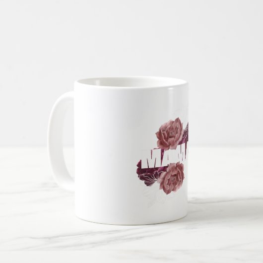 MAMA-BLUME, MUTTERTAG KAFFEETASSE (Vorderseite Links)