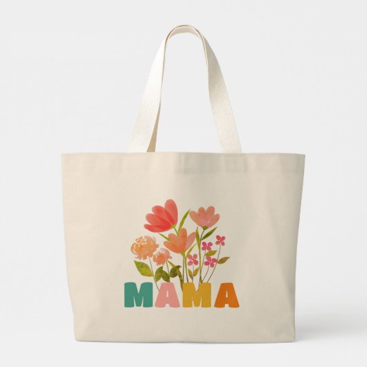 Mama Blume Tasche (Rückseite)