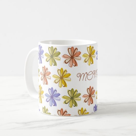 Mama Blume Tasse (Vorderseite Links)
