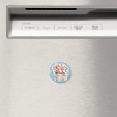 Mama-Blumen-Gießkanne Magnet (In Situ (Geschirrspüler))