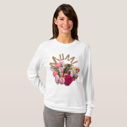 Mama! Blumen T-Shirt (Vorne ganz)