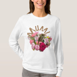 Mama! Blumen T-Shirt