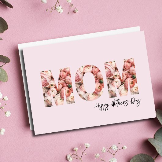 Mama Blumenbriefe | Foto Happy Mother Day Card Karte