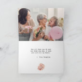 Mama Blumenbriefe | Foto Happy Mother Day Card Karte (Innenseite)